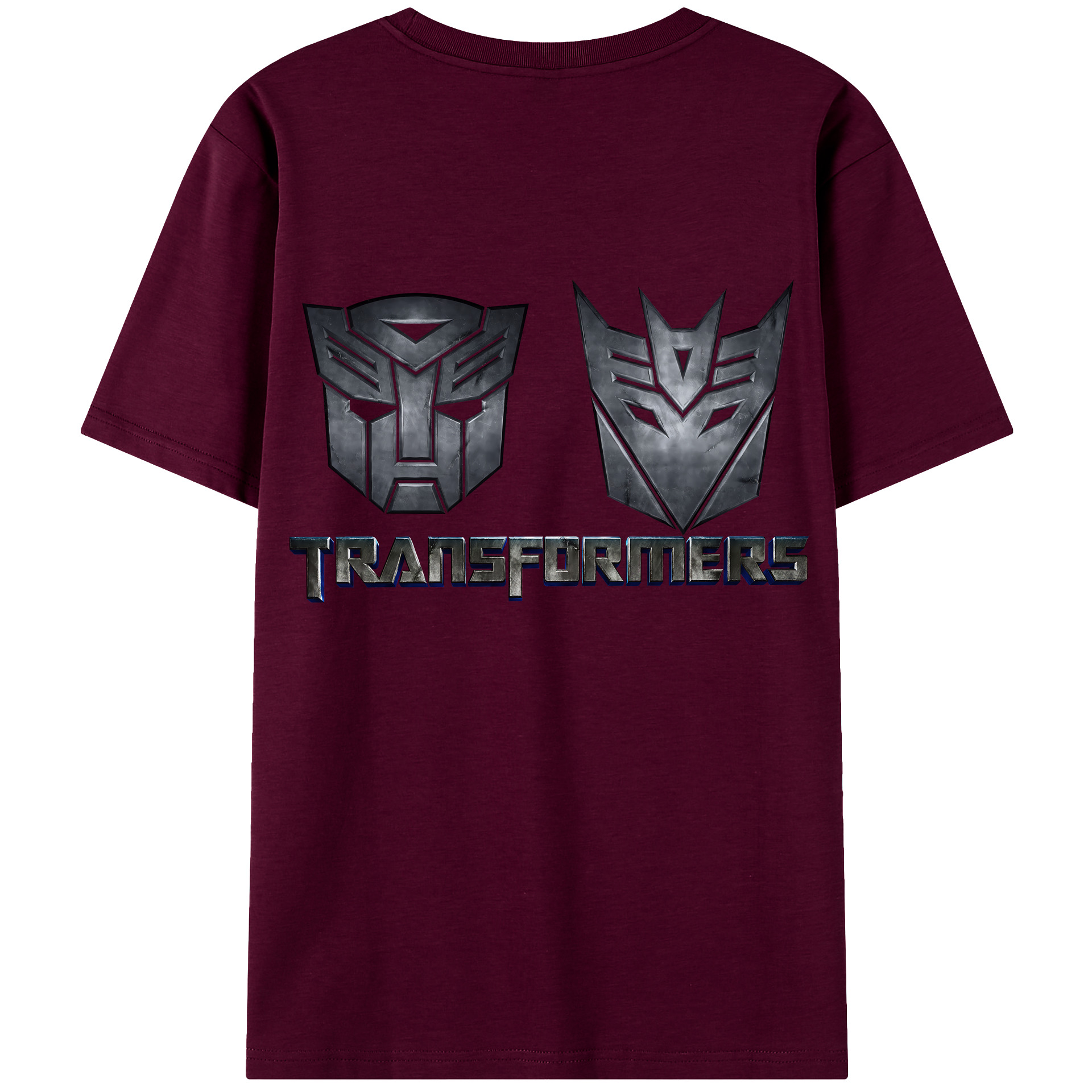 （画像用） Transformers トランスフォーマー レディース半袖Tシャツ(バックプリント)